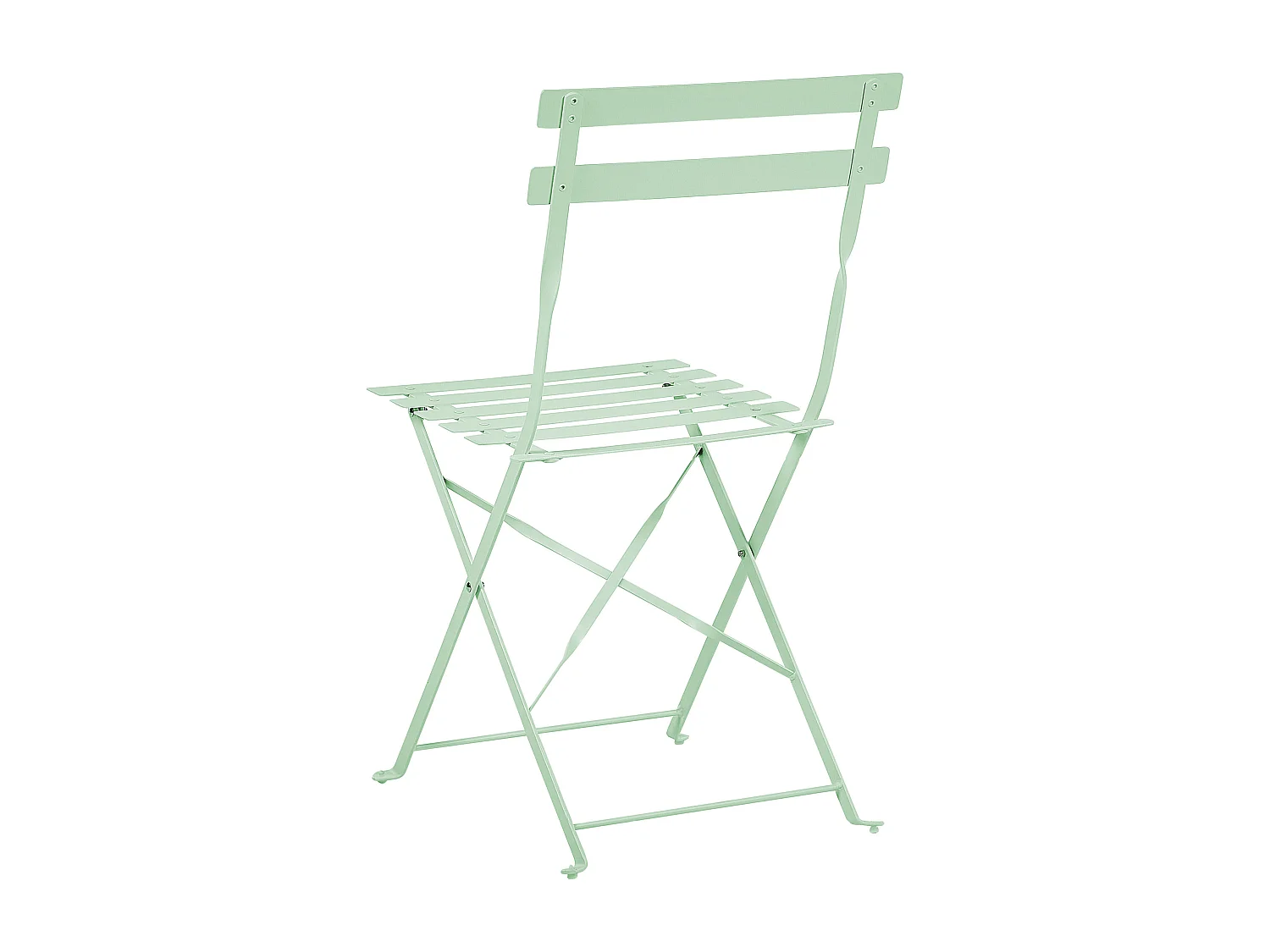 Bistroset Inklapbaar FIORI Metaal Mintgroen