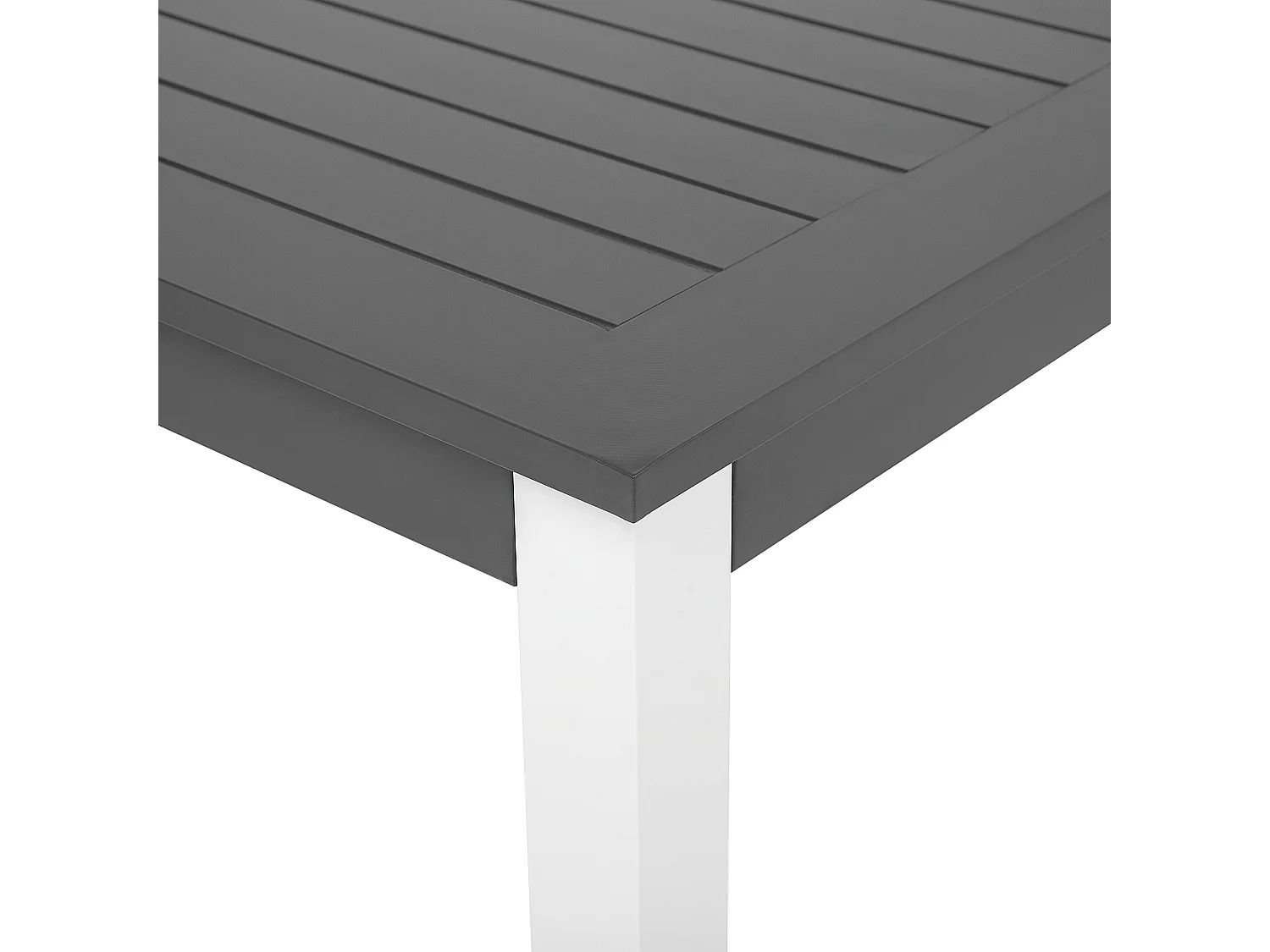 Tuinset 8-zitter PANCOLE met kussens Metaal Grijs