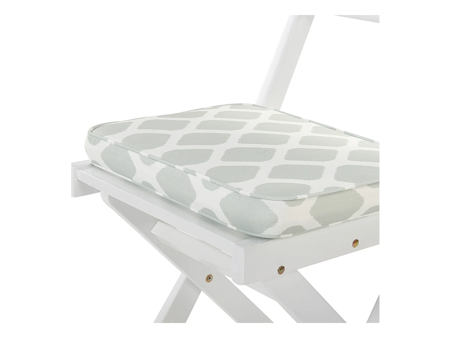 Bistroset met kussens Inklapbaar FIJI Hout Wit