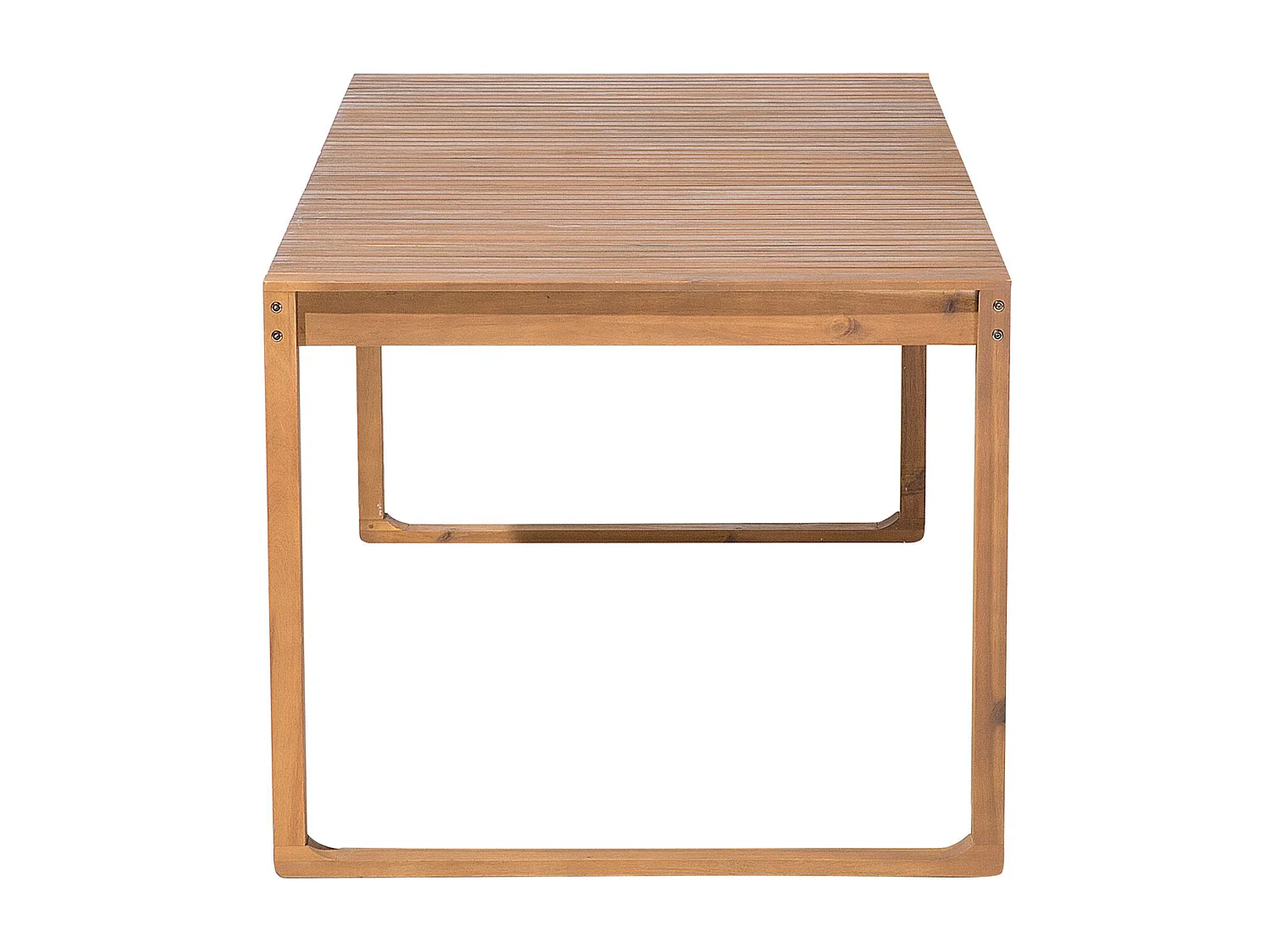 Salle à manger de jardin 8 places SASSARI avec coussins Acacia Gris