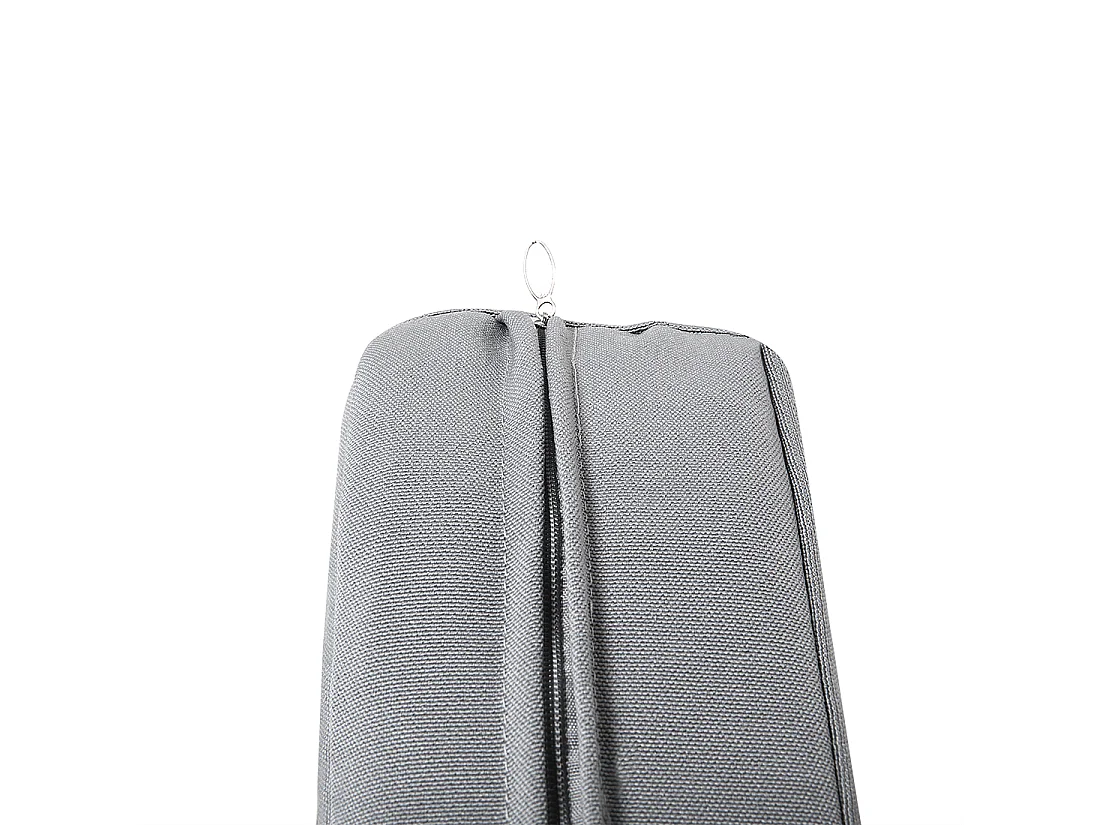 Salle à manger de jardin 8 places ITALY avec coussins Blanc