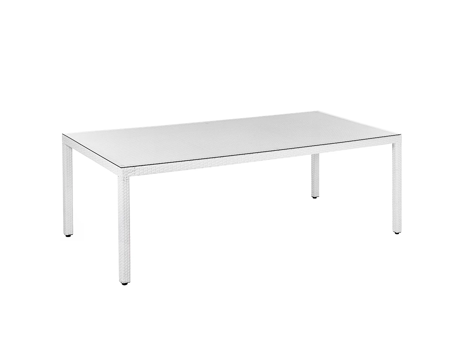 Tuinset 8-zitter ITALY met kussens Wit