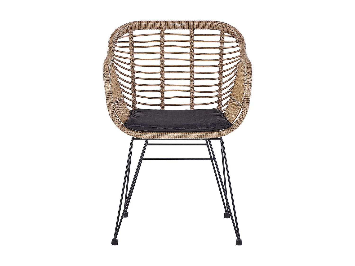 Ensemble pour bistro avec coussins TROPEA II Naturel