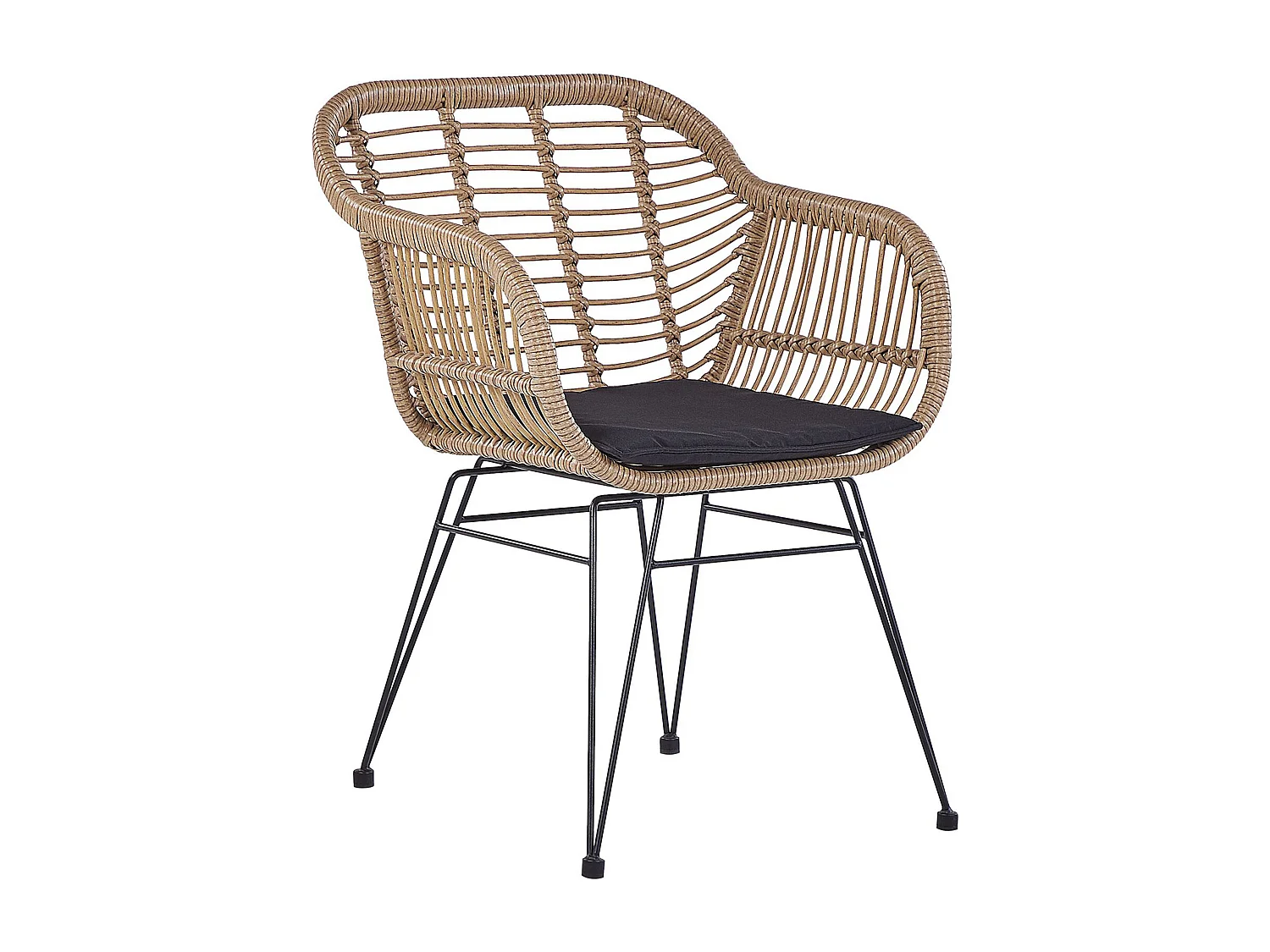 Ensemble pour bistro avec coussins TROPEA II Naturel