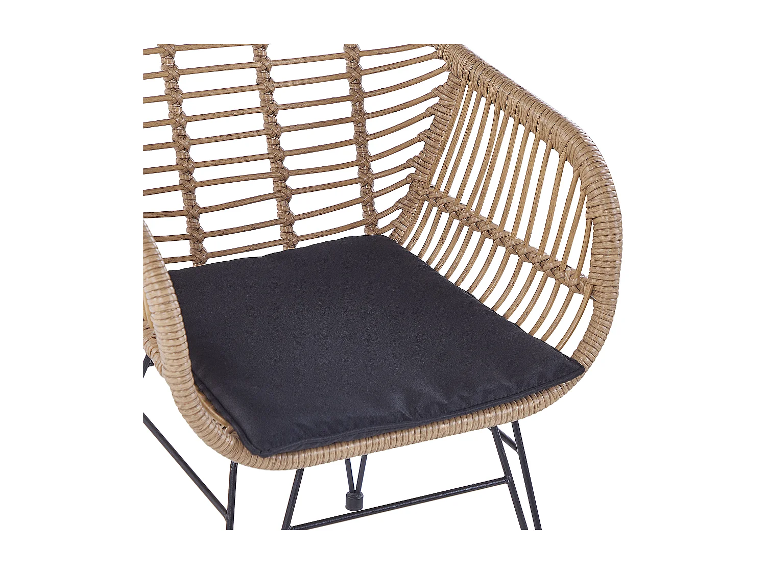 Ensemble pour bistro avec coussins TROPEA II Naturel