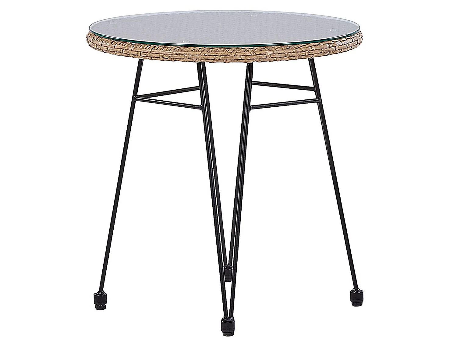 Ensemble pour bistro avec coussins TROPEA II Naturel