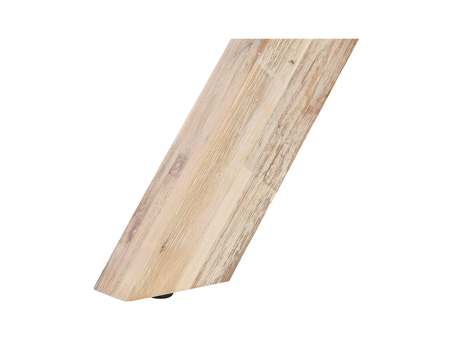 Gartenset Tisch 200x100 cm 8 Hocker Betonplatte Akazienholz Rustikal grau Olbia