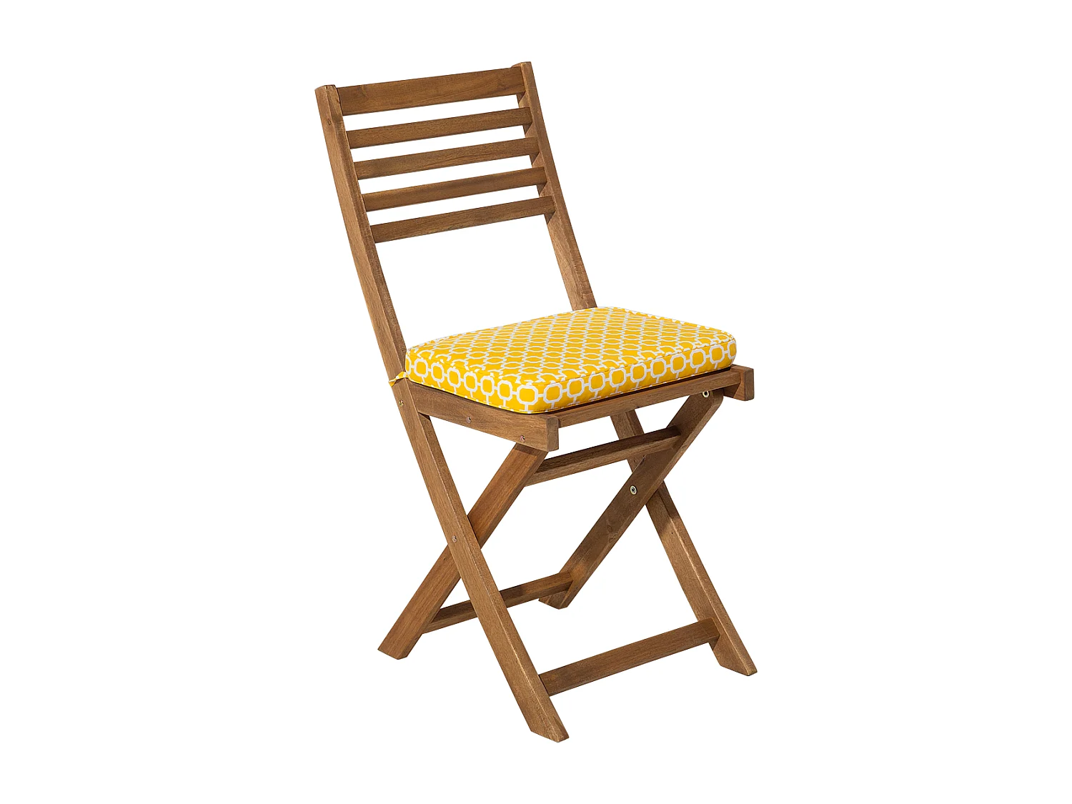 Ensemble pour bistro avec coussins FIJI Acacia Jaune