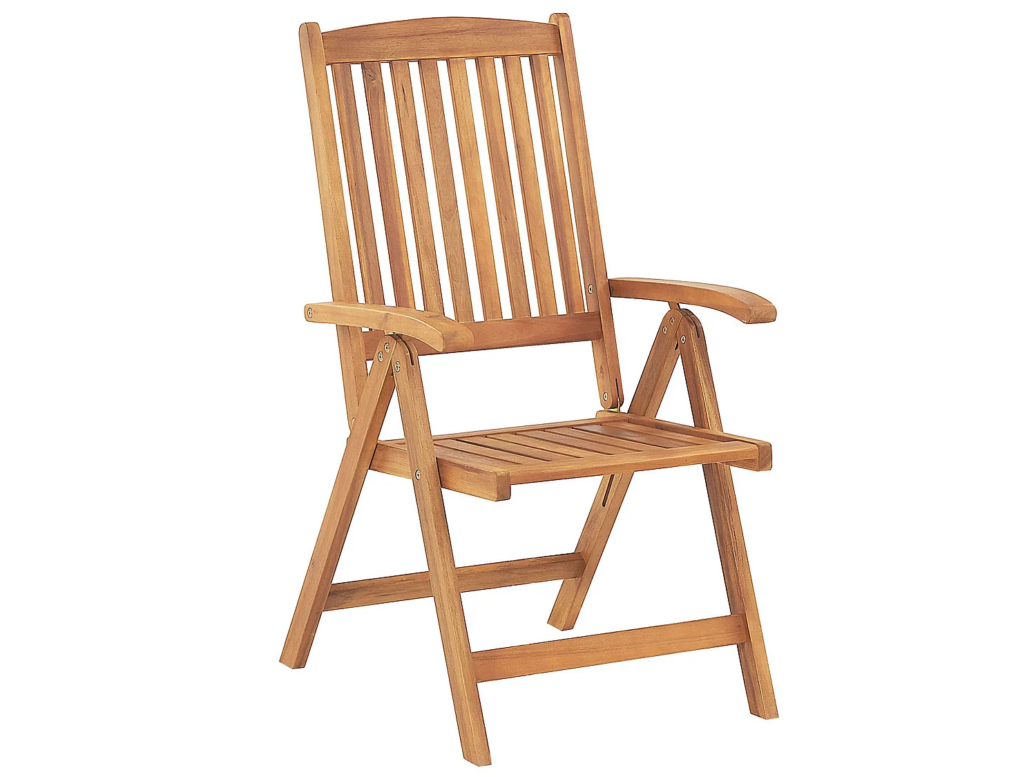 Bistro Set Folding JAVA Acacia Wood Light Brown
