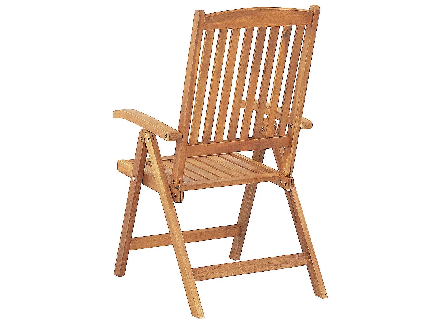 Bistro Set Folding JAVA Acacia Wood Light Brown