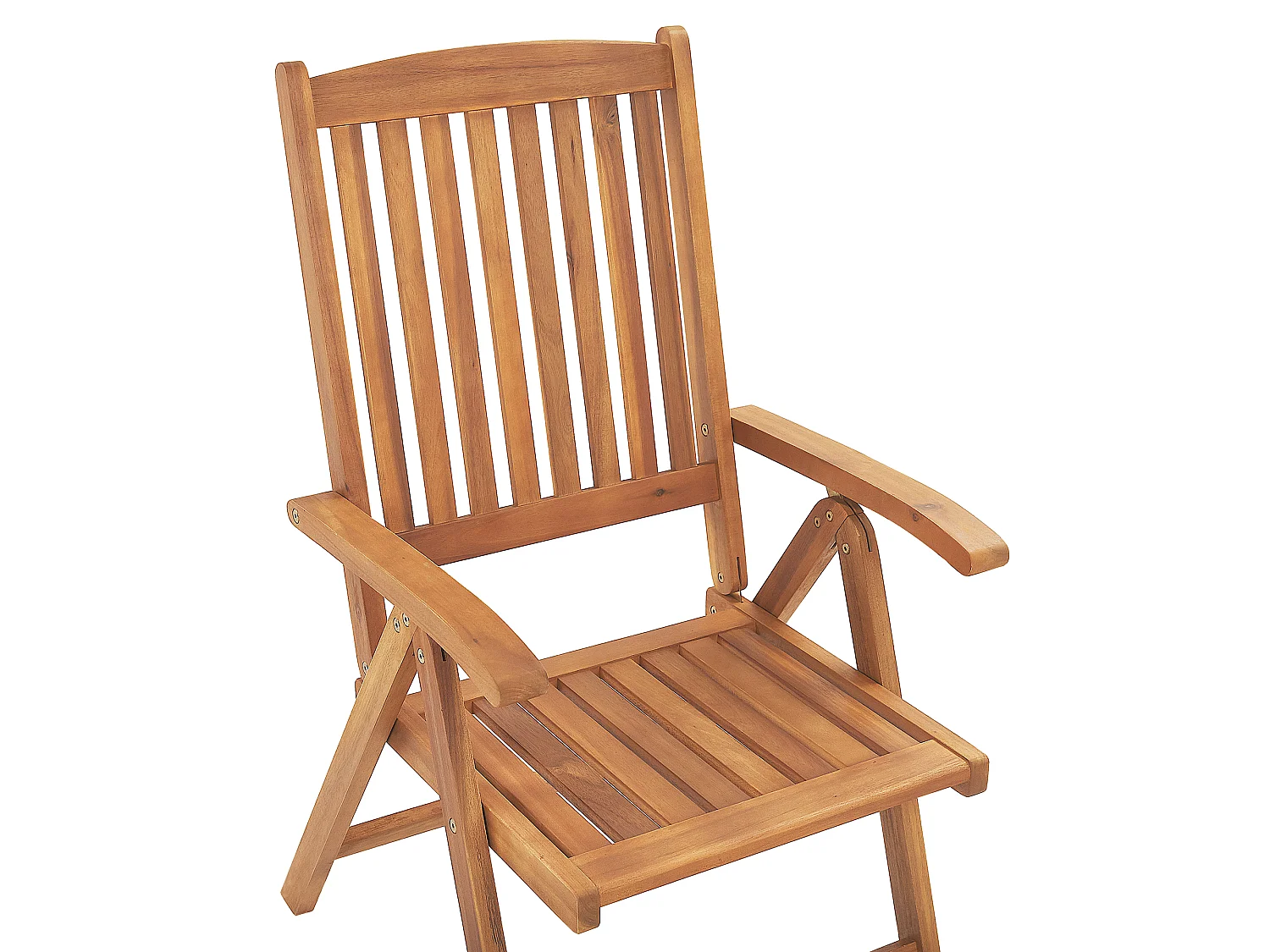 Bistro Set Folding JAVA Acacia Wood Light Brown