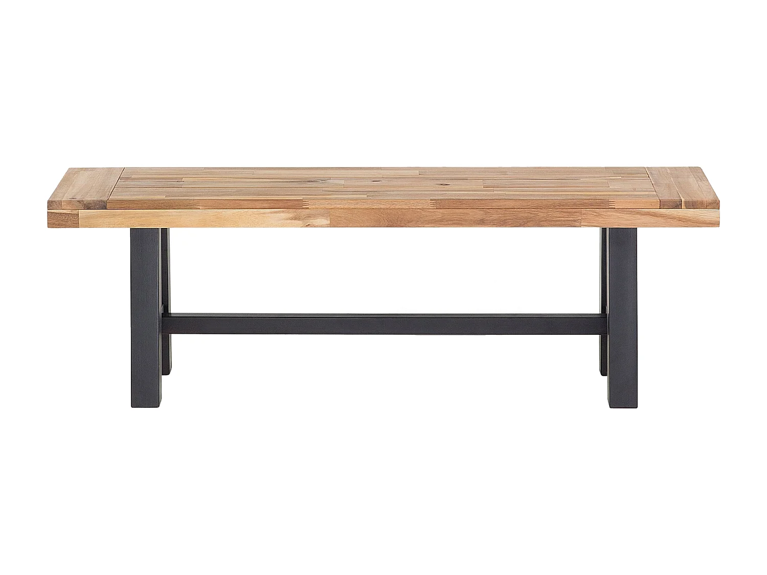 Zestaw ogrodowy dla 6 osób SCANIA Drewno akacjowe Czarny