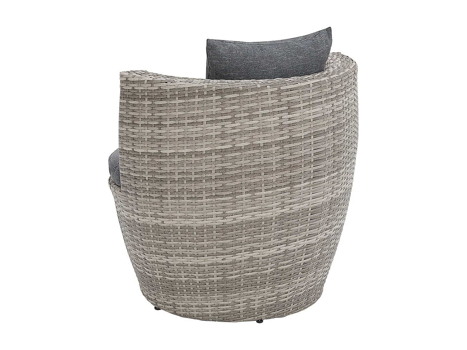 Conjunto de varanda com almofadas CAPRI Cinzento