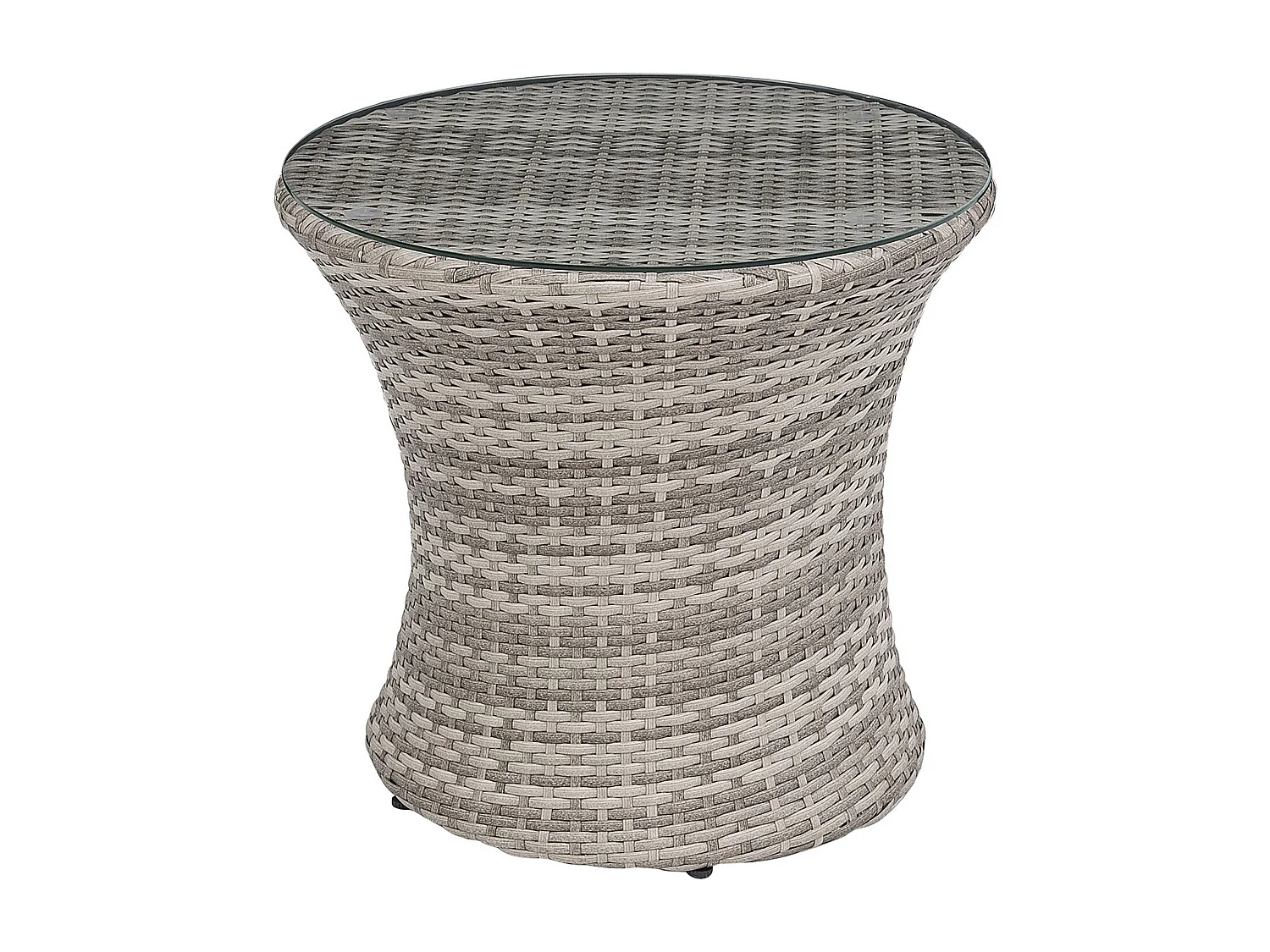 Ensemble bistrot avec coussins CAPRI Gris