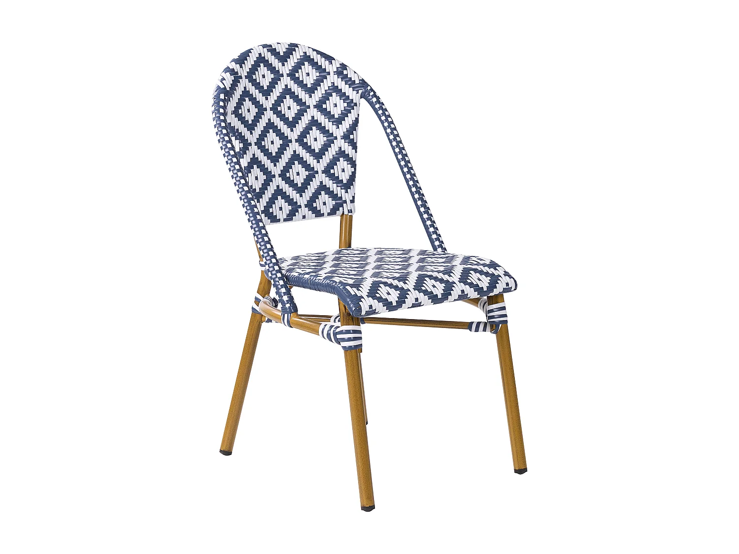 Salle à manger de jardin 4 places RIFREDDO Bleu