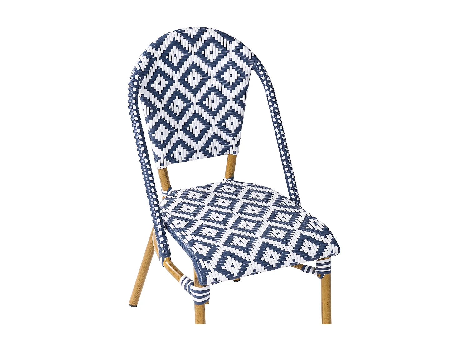 Salle à manger de jardin 4 places RIFREDDO Bleu