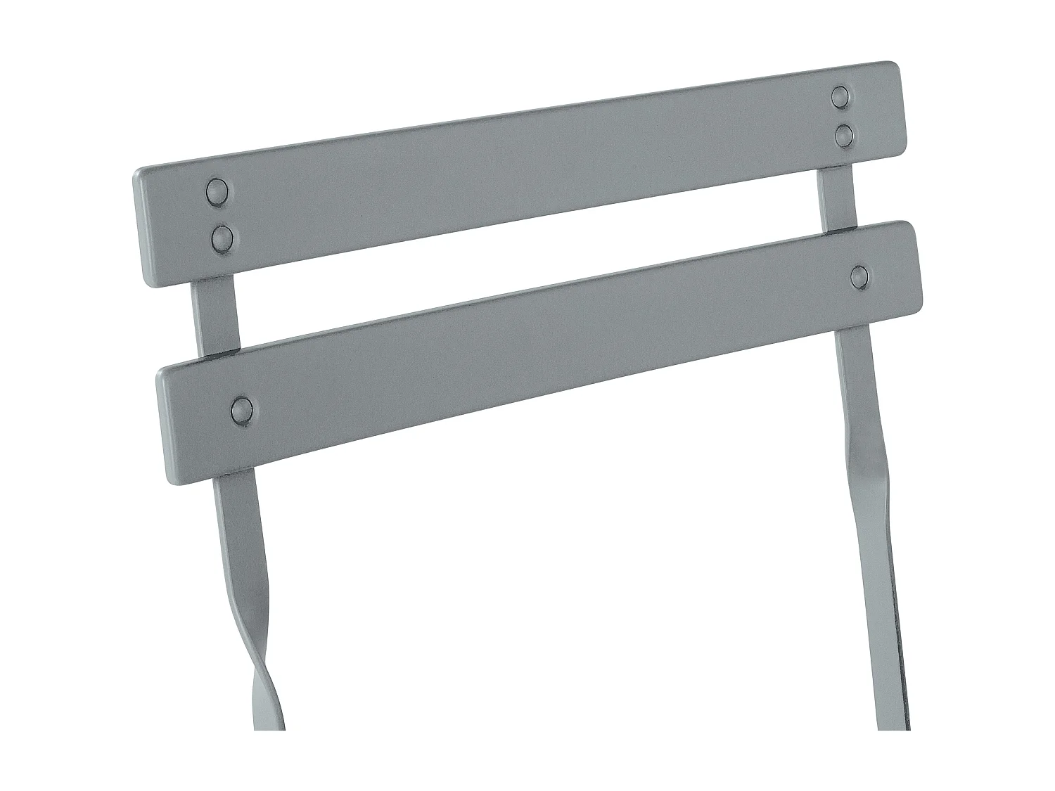 Ensemble pour bistro Pliant FIORI Métal Gris