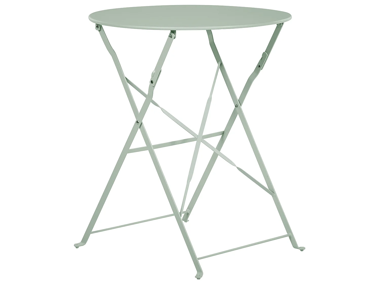 Ensemble bistrot Pliant FIORI Métal Gris