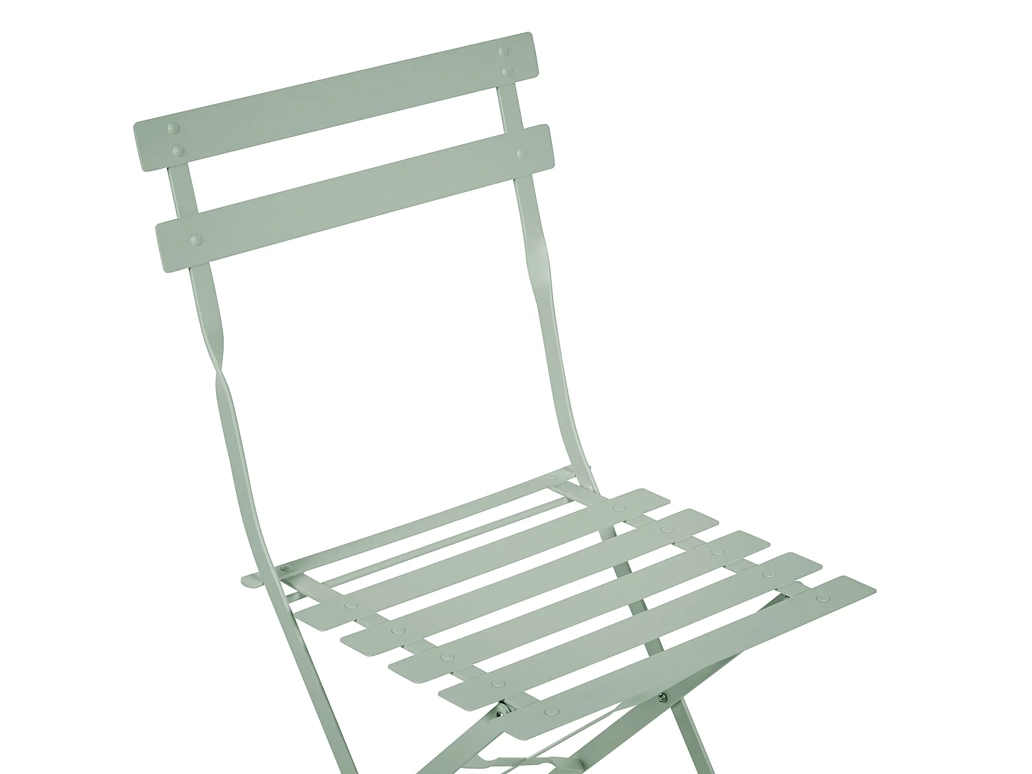 Ensemble bistrot Pliant FIORI Métal Gris