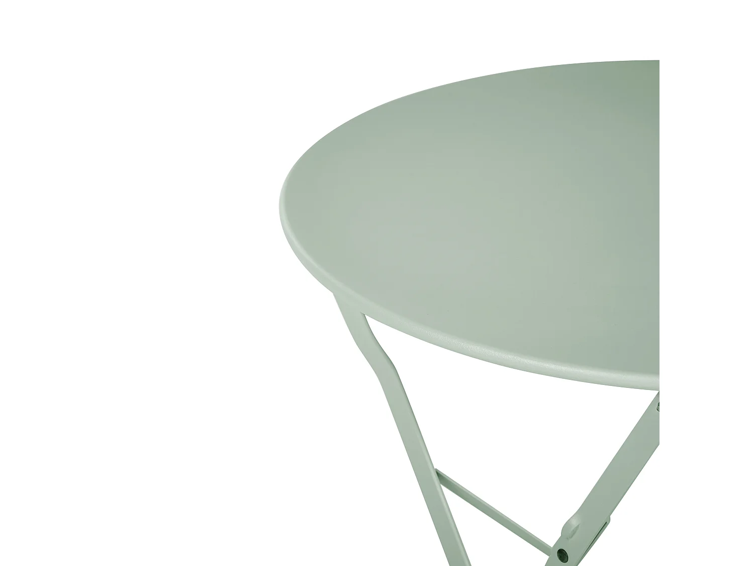 Ensemble bistrot Pliant FIORI Métal Gris