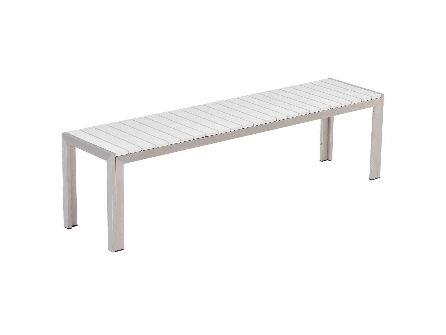 Gartenmöbel Set 6-Sitzer NARDO Weiss