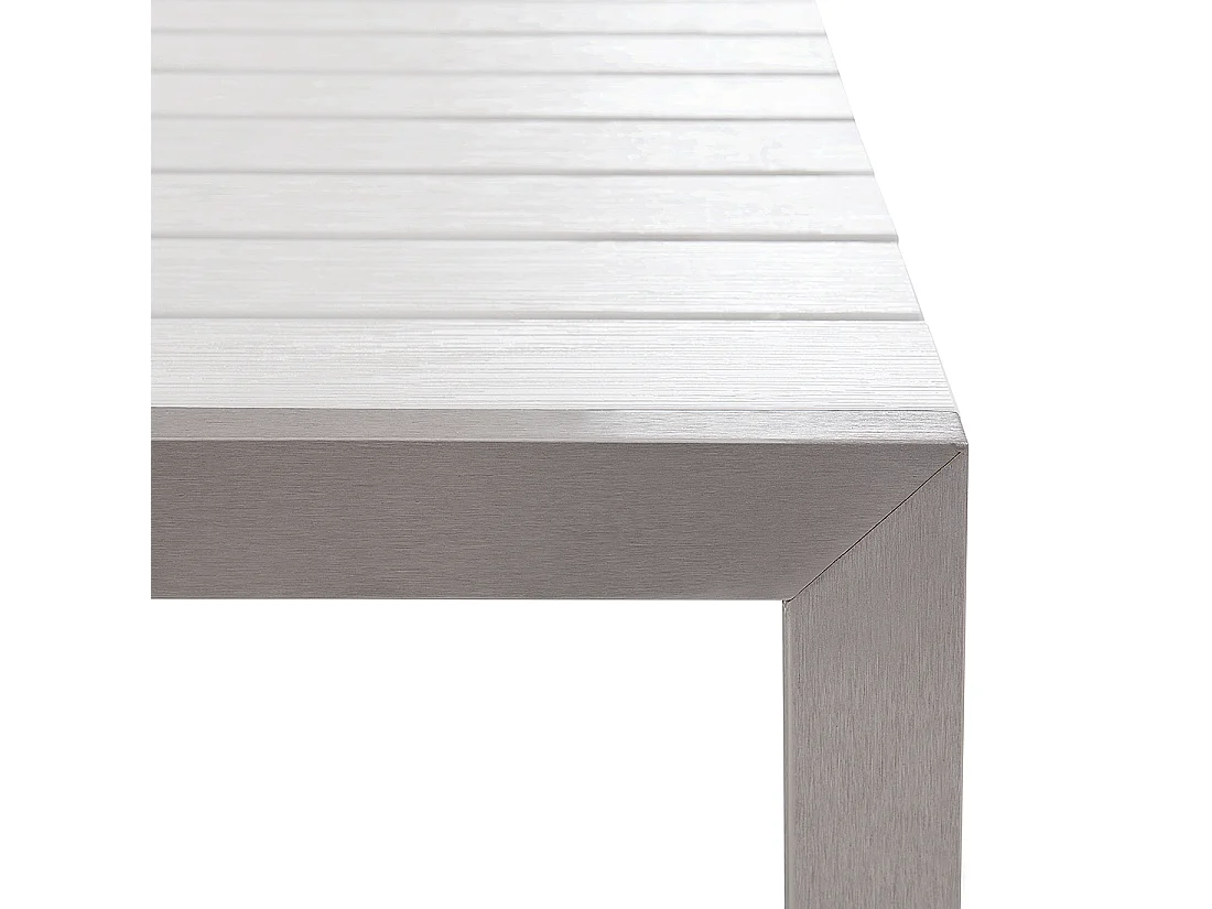 Gartenmöbel Set 6-Sitzer NARDO Weiss