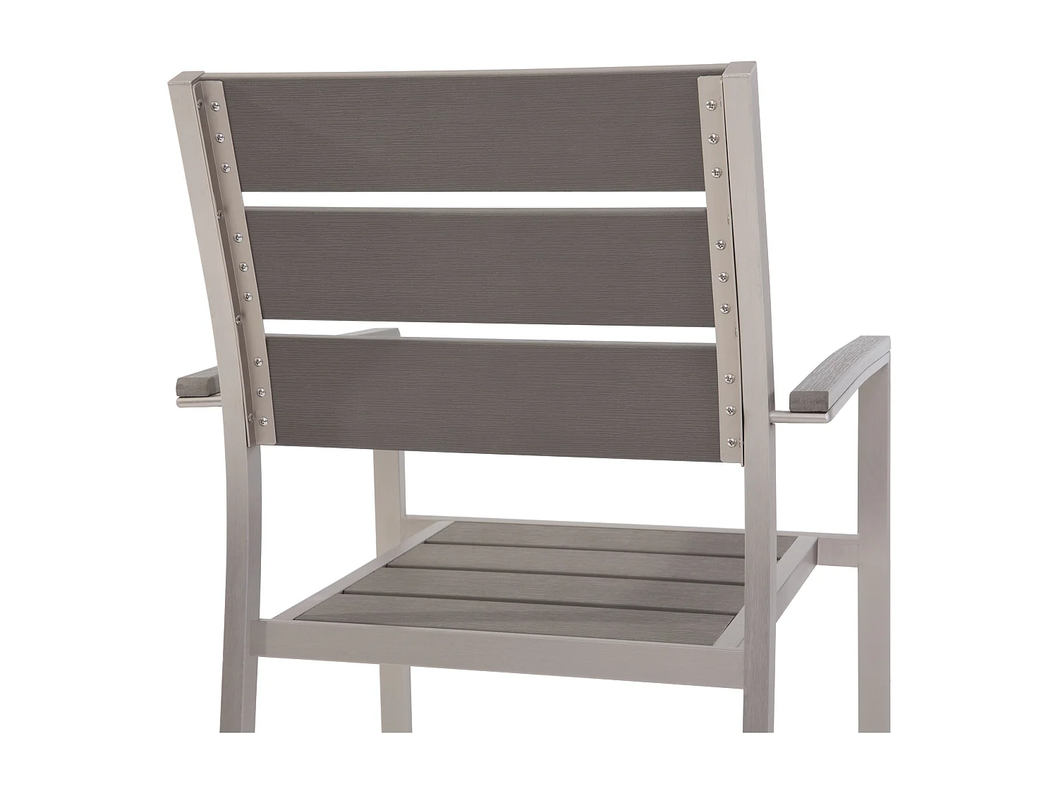 Set da pranzo da giardino 6 posti VERNIO Grigio