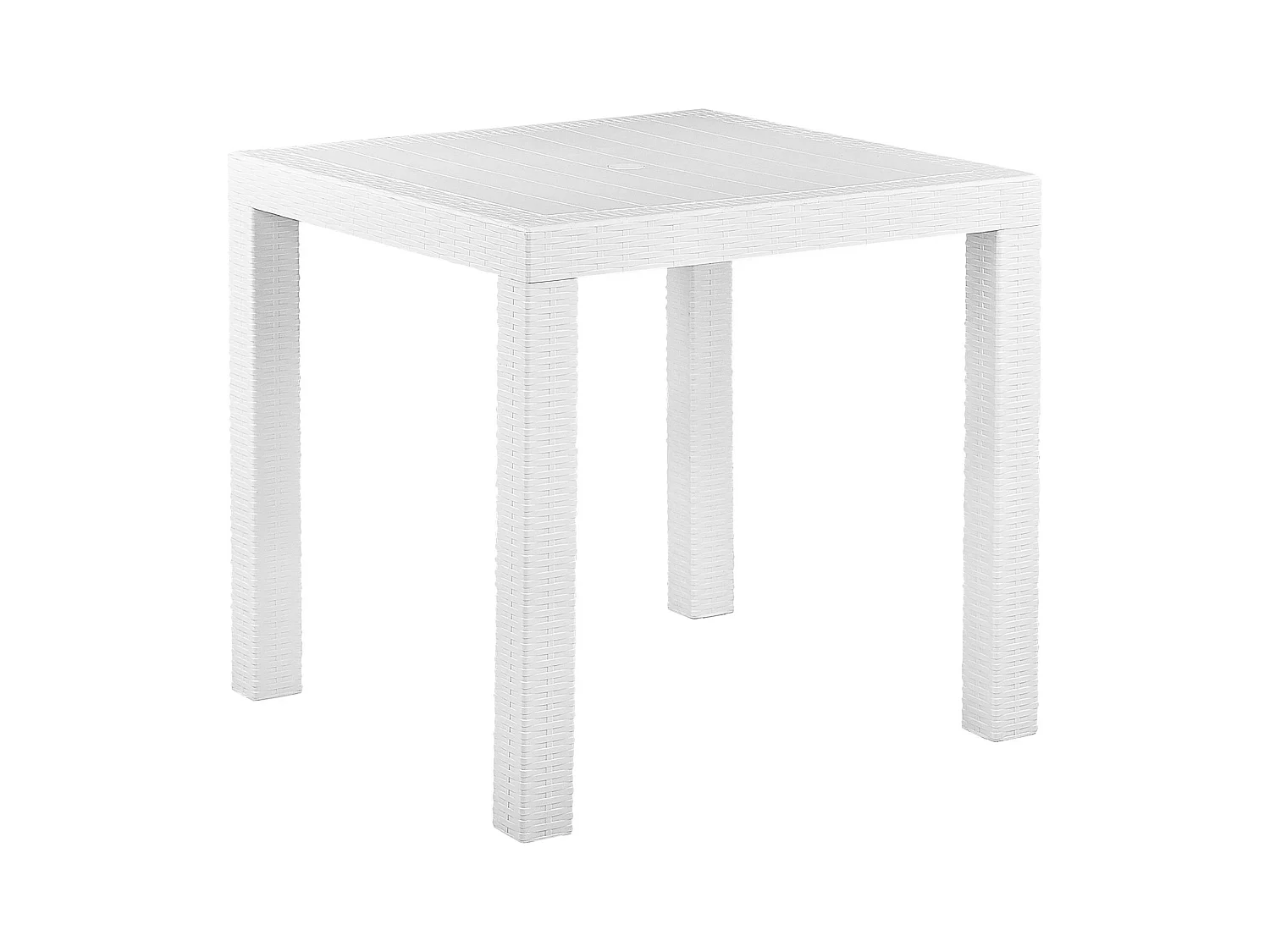 Tuintafelset Kunststof Wit FOSSANO