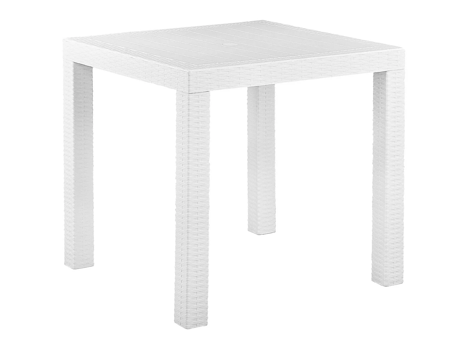 Gartenmöbel Set 4-Sitzer FOSSANO Weiss