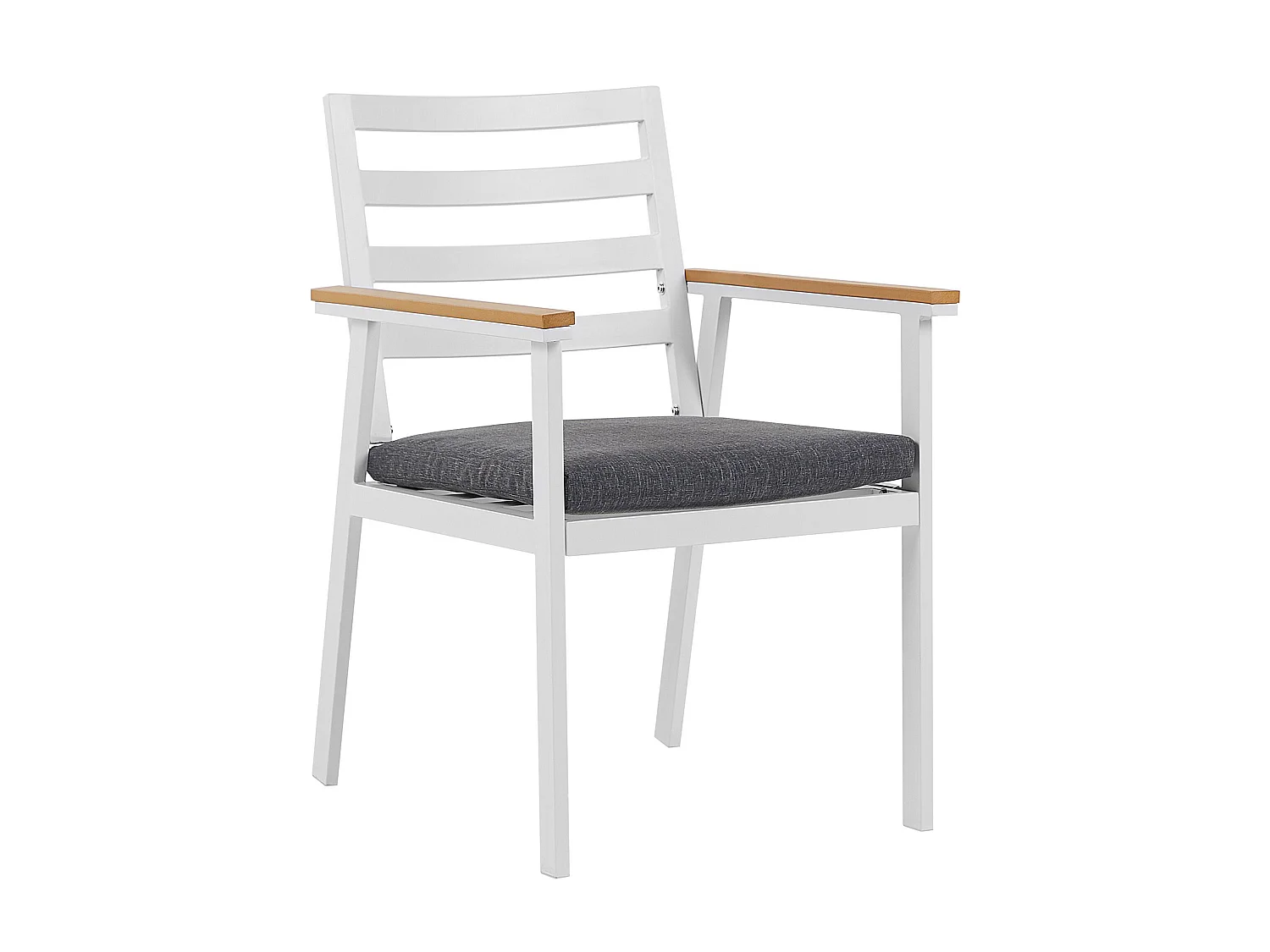 Tuinset 4-zitter CAVOLI met kussens Metaal Grijs