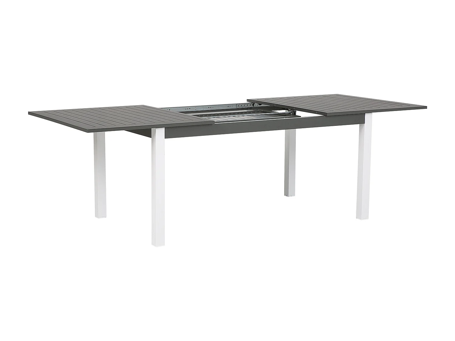 Set da pranzo da giardino 6 posti PANCOLE con cuscini Metallo Grigio