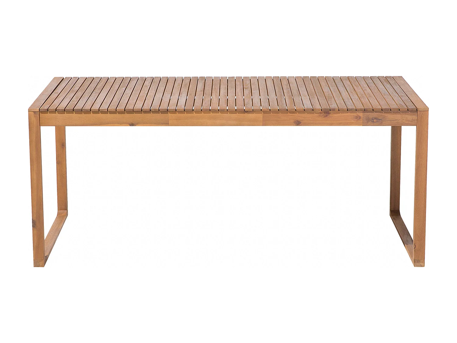 Set da pranzo da giardino 6 posti SASSARI Legno d'acacia Marrone