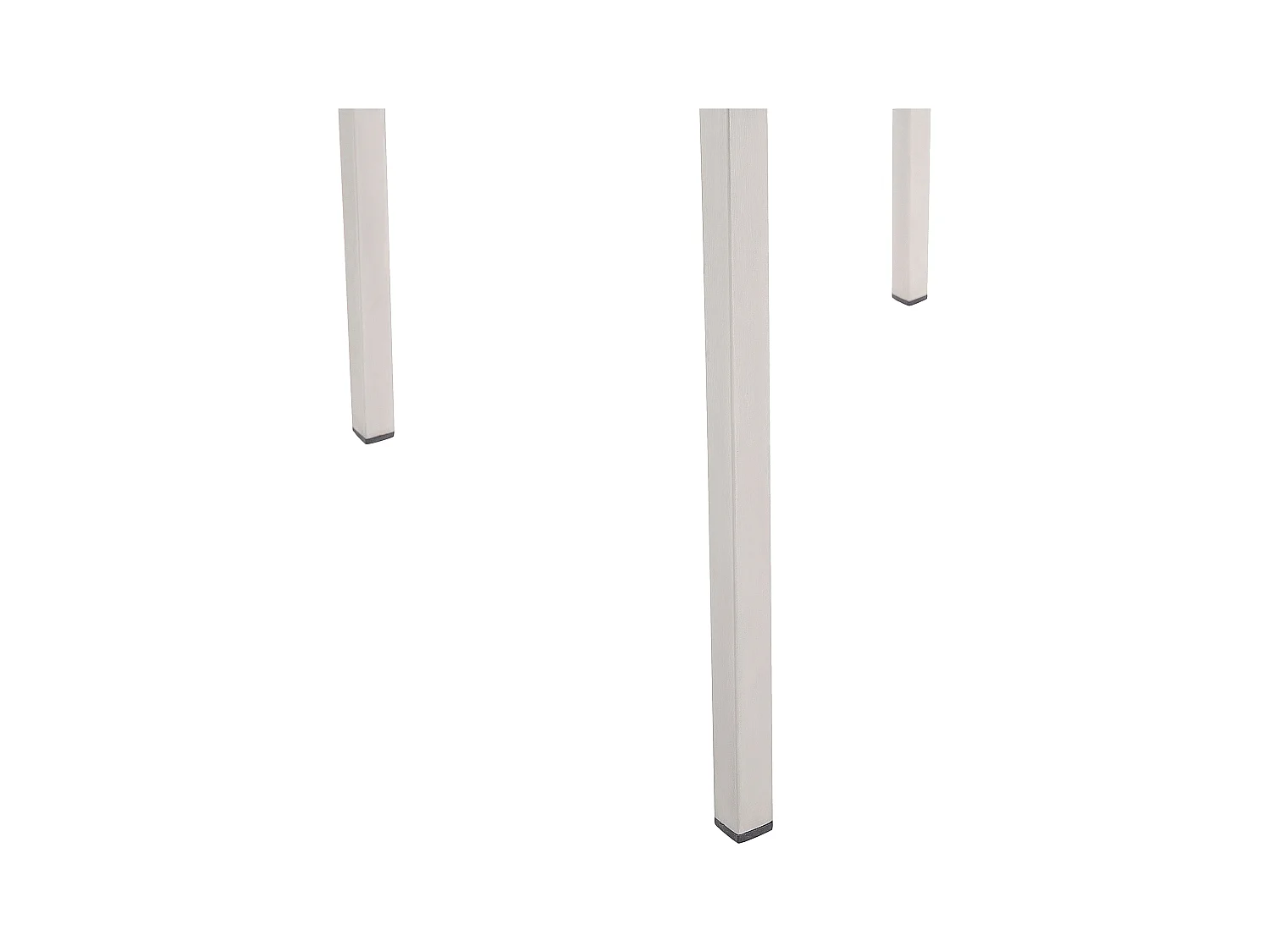 Zestaw ogrodowy dla 8 osób GROSSETO Blat dzielony Granit Płomieniowany Czarny/ biały