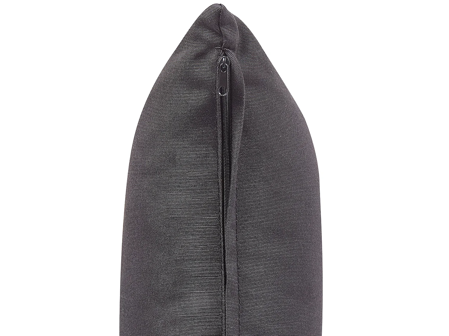 Salle à manger de jardin 4 places CANETTO avec coussins Métal Noir