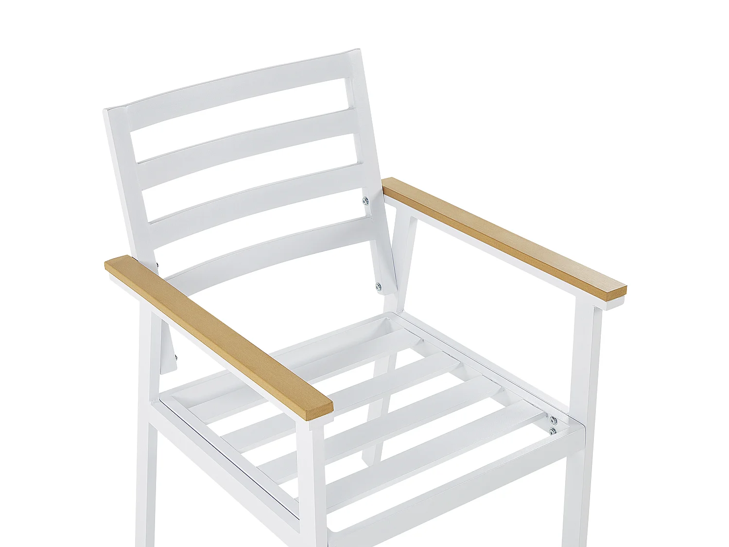 Zestaw ogrodowy dla 4 osób CAVOLI z poduszkami Metal Beżowy