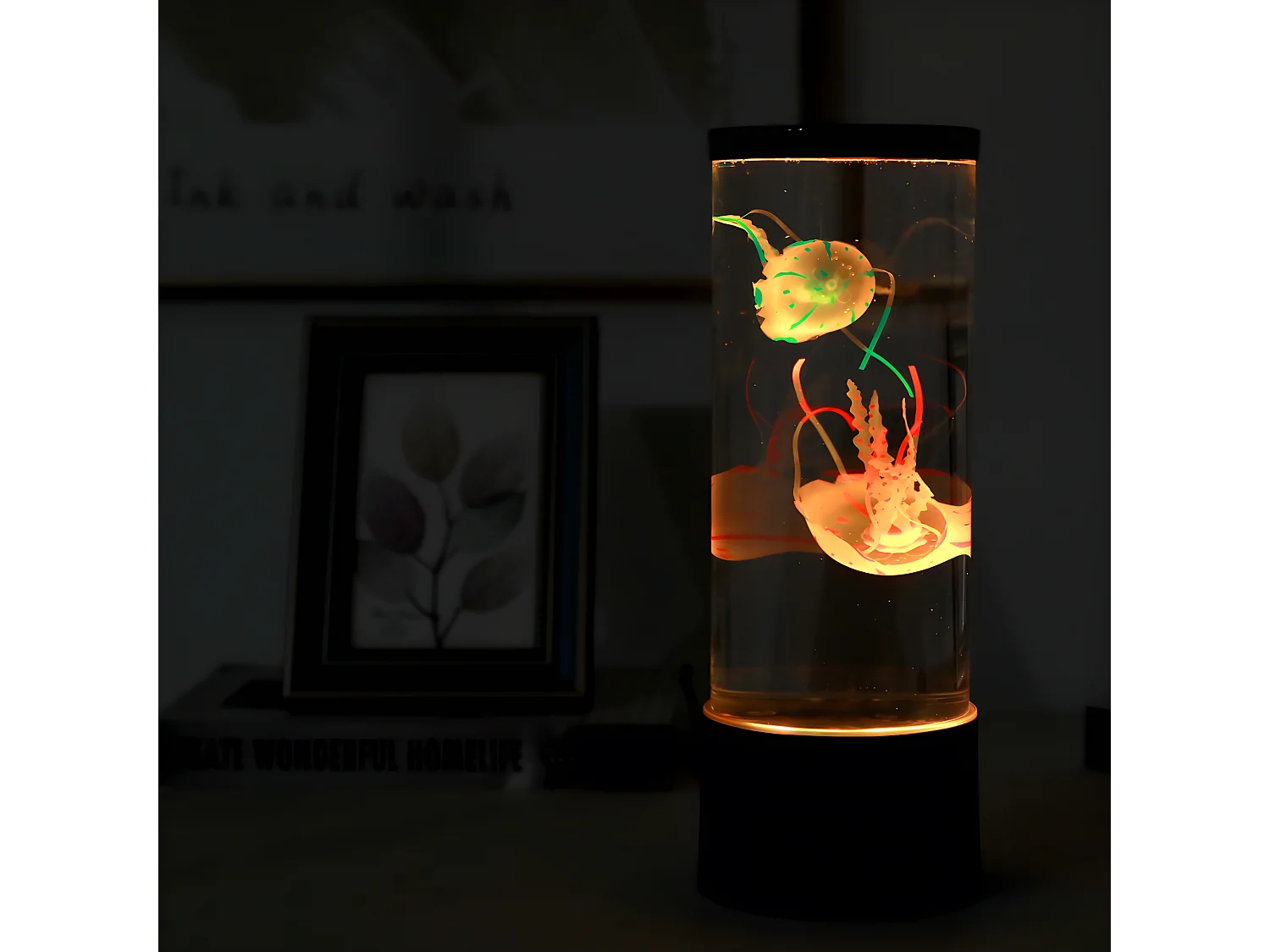 Lampe Médusa avec télécommande 28 cm