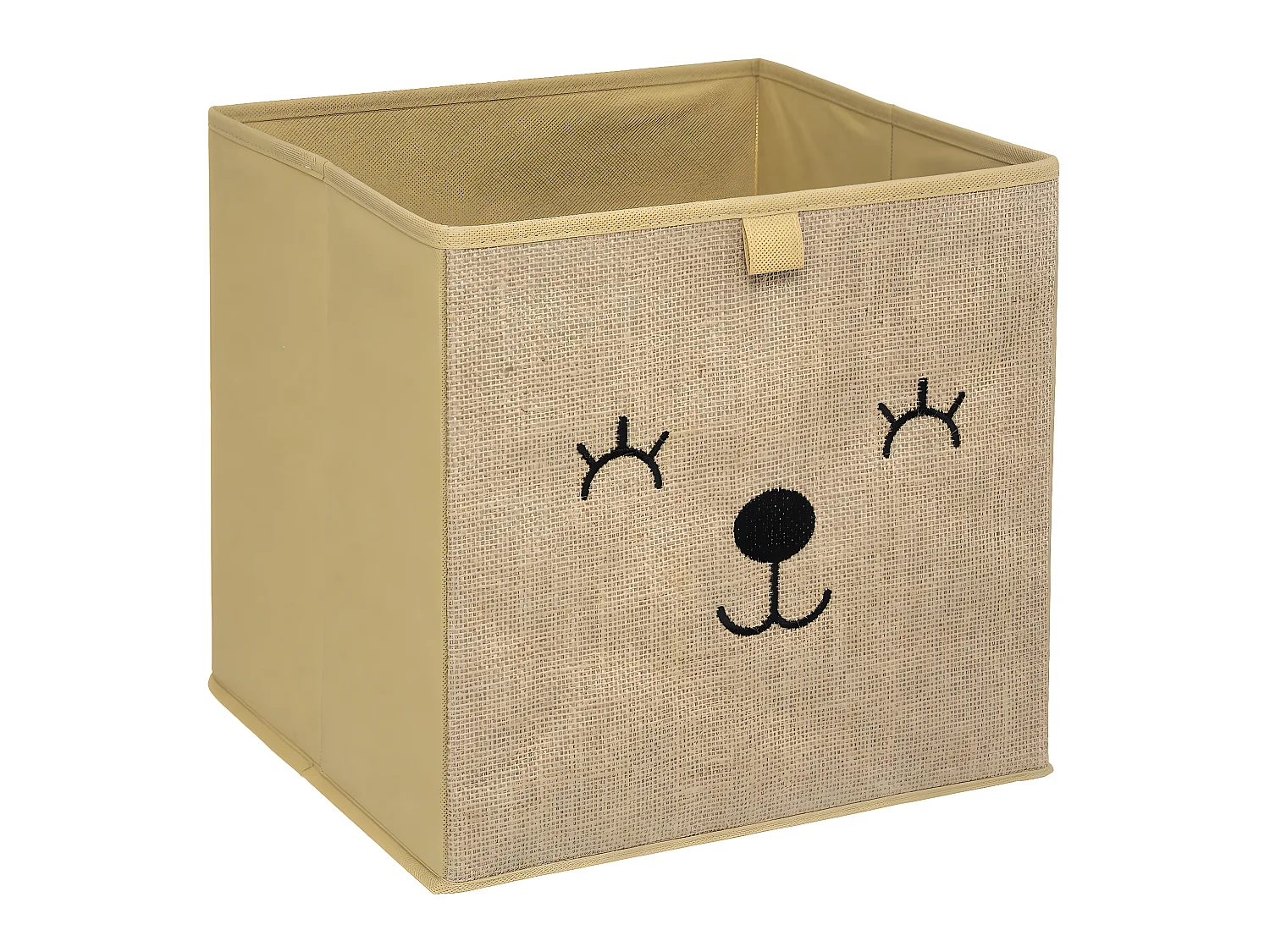 Boîte de Rangement Pliable "Animal" 29x29cm Marron