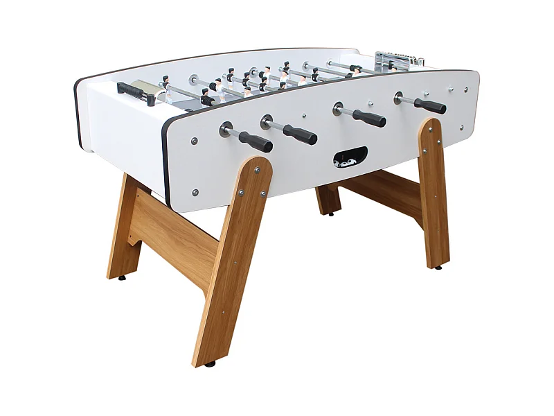 Babyfoot Branco BRASIL - Qualidade Superior, Design Elegante, Torneios Empolgantes, Entretenimento Familiar Sem Fim