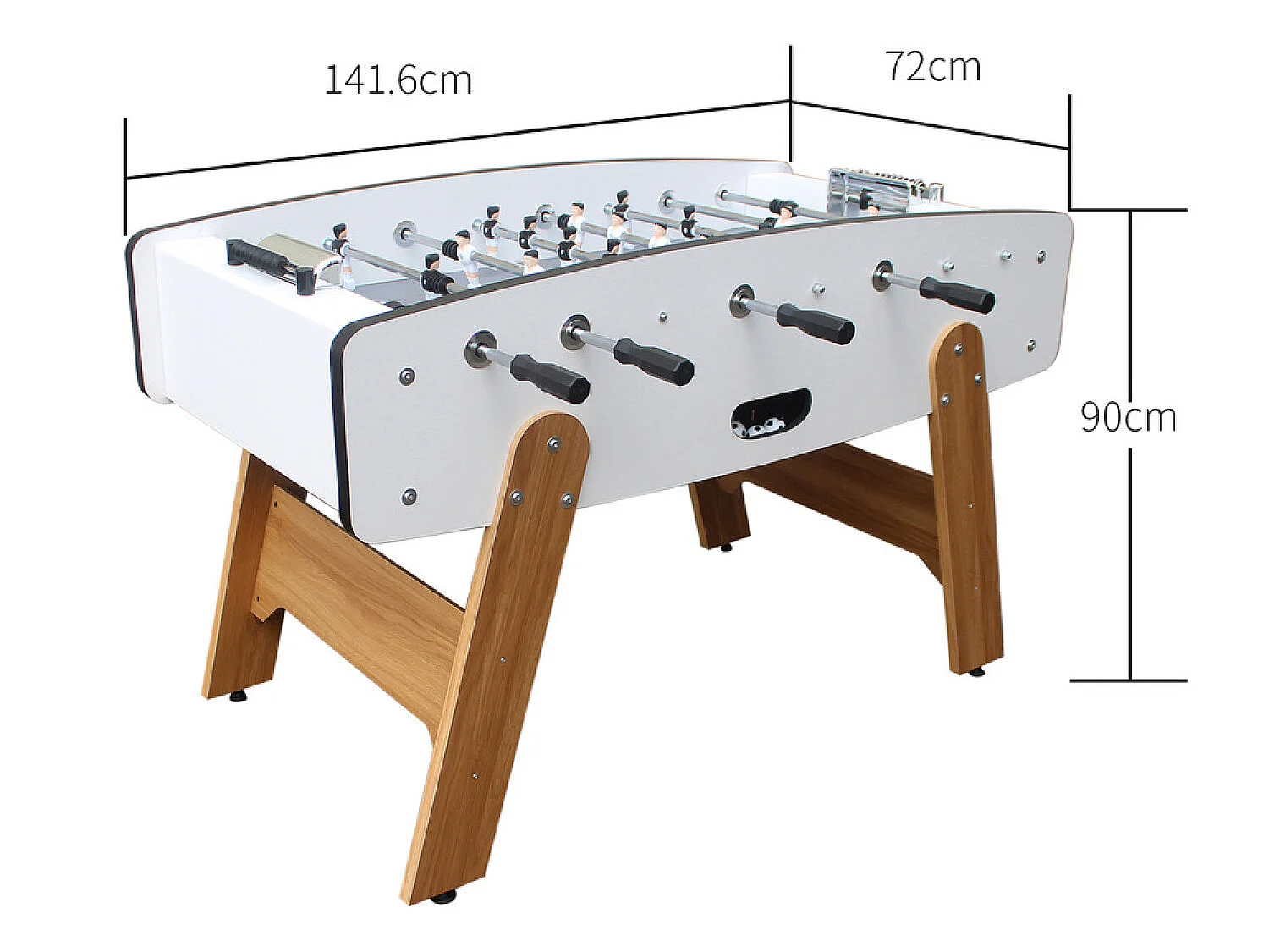 Babyfoot blanc BRESIL