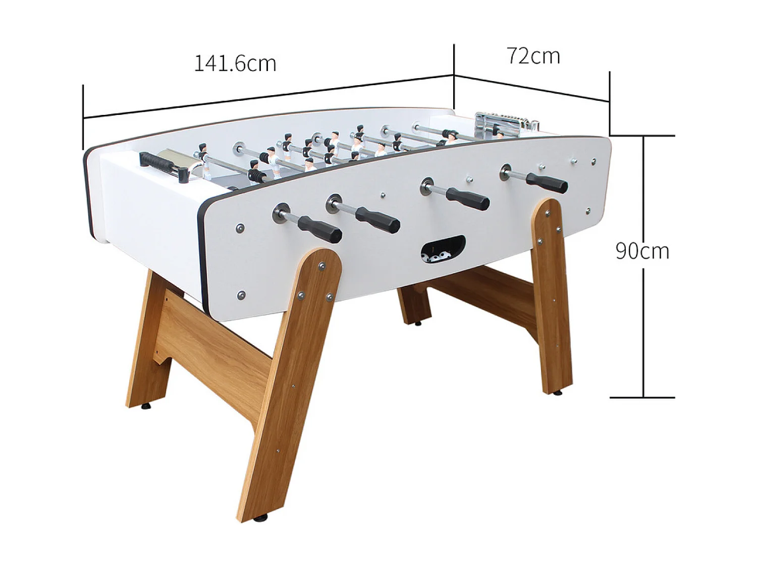 Babyfoot blanc BRESIL