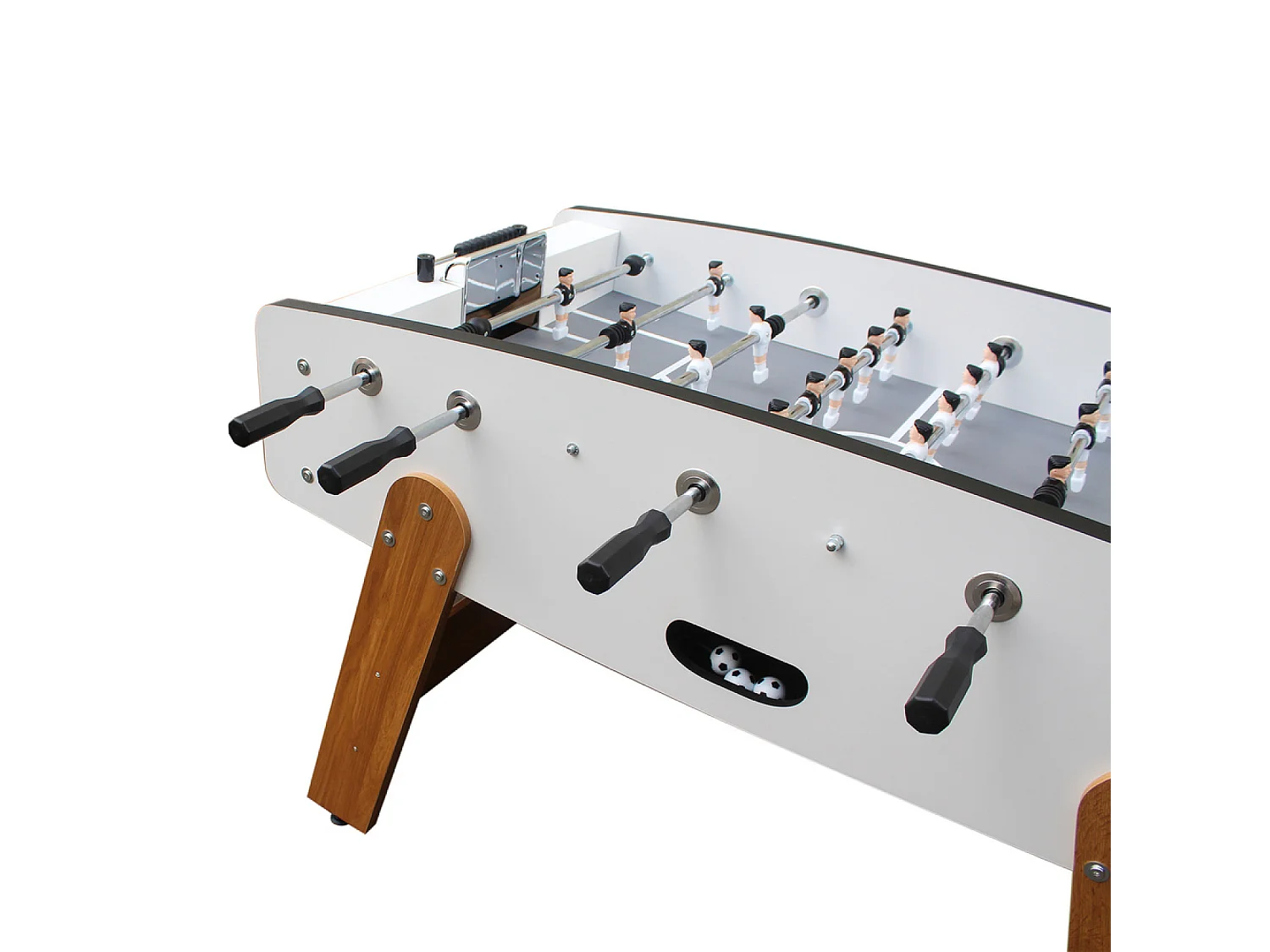 Babyfoot Branco BRASIL - Qualidade Superior, Design Elegante, Torneios Empolgantes, Entretenimento Familiar Sem Fim