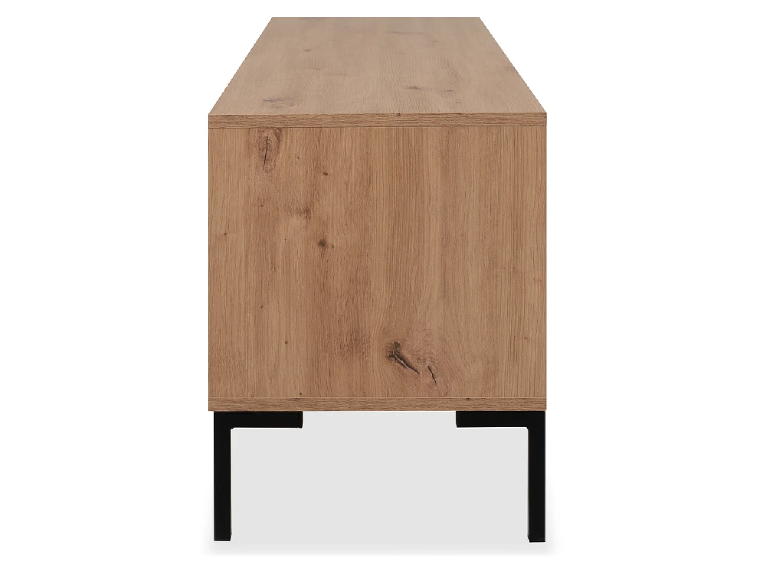 Meuble TV en bois avec placard NAVI