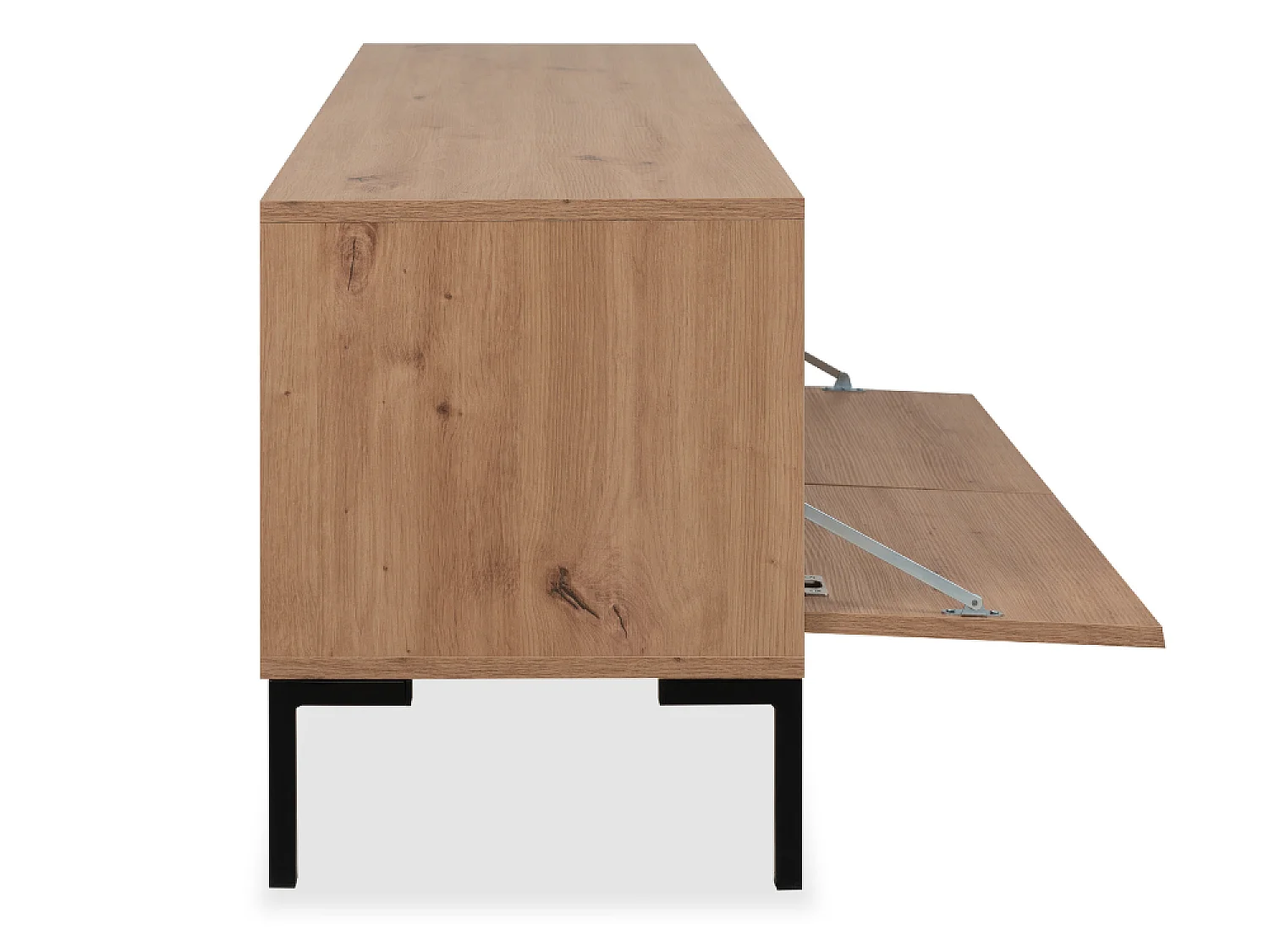 Meuble TV en bois avec placard NAVI