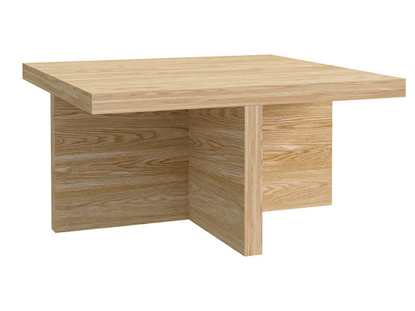 Table Basse En Bois, Rectangulaire, 106 X 45 X 60 Cm, Occasion