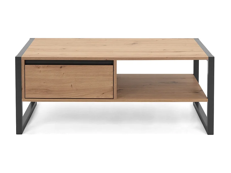 Industrieller Couchtisch mit Schublade KOTOR