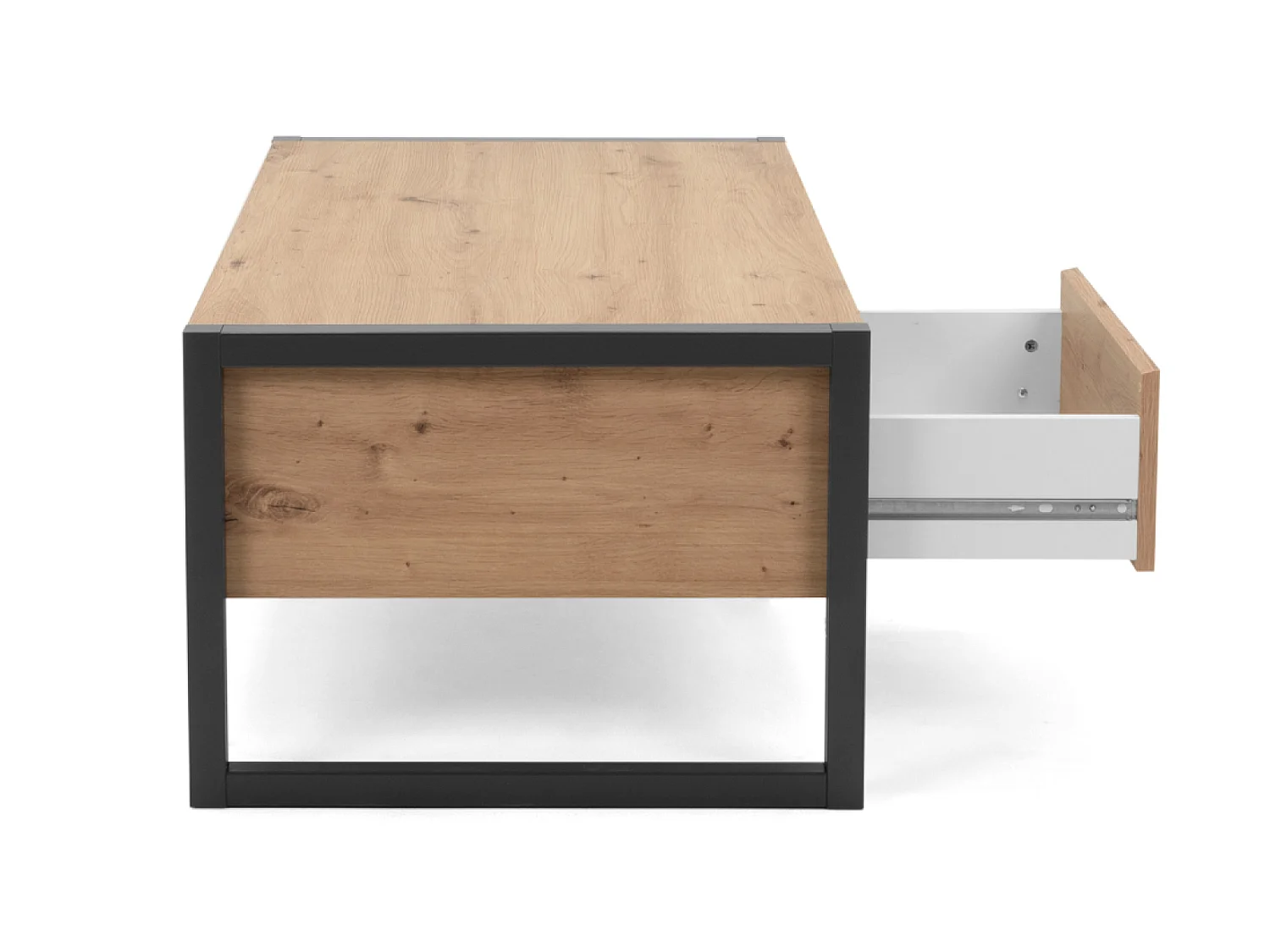 Industrieller Couchtisch mit Schublade KOTOR