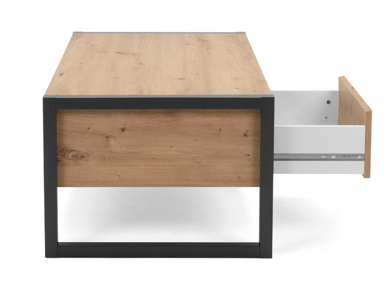 Industrieller Couchtisch mit Schublade KOTOR