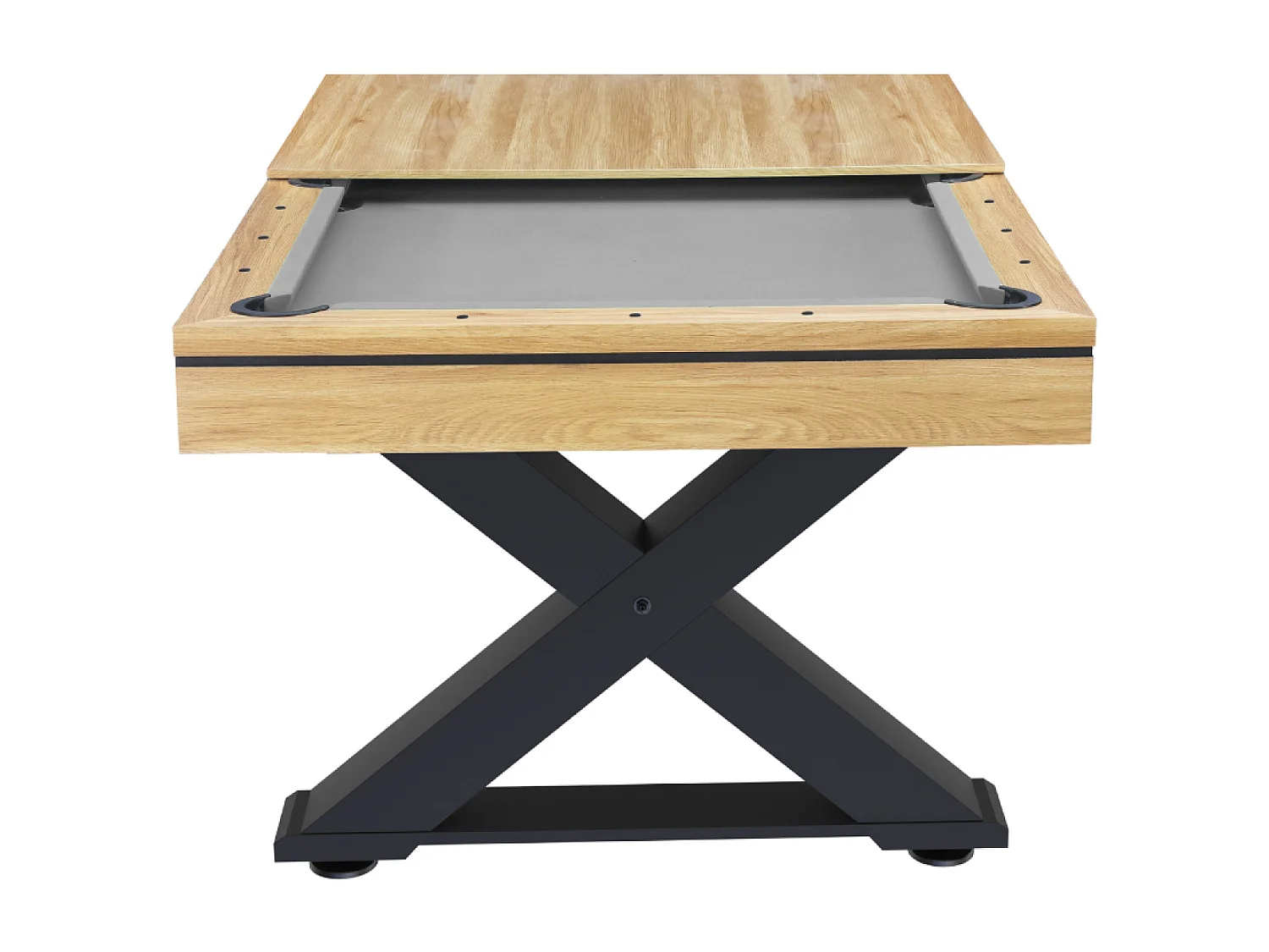 Table multi-jeux, ping-pong et billard en bois TEXAS