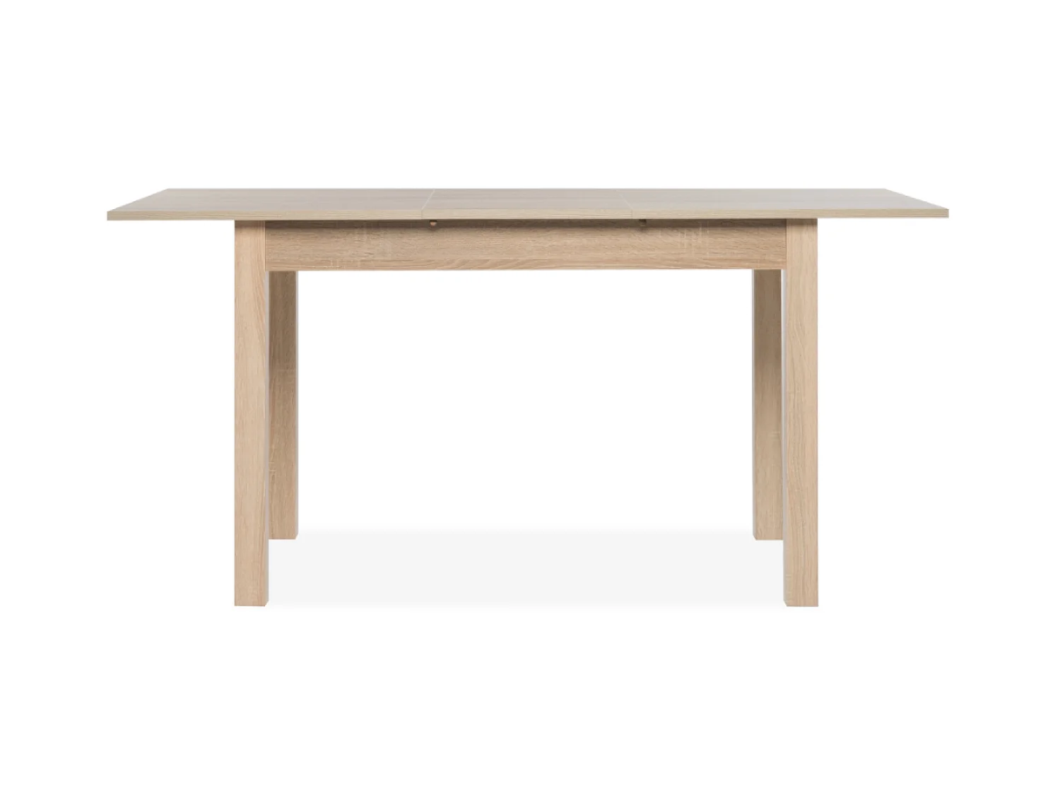 Mesa de jantar extensível para 6 pessoas em madeira Brooks - Carvalho Sonoma