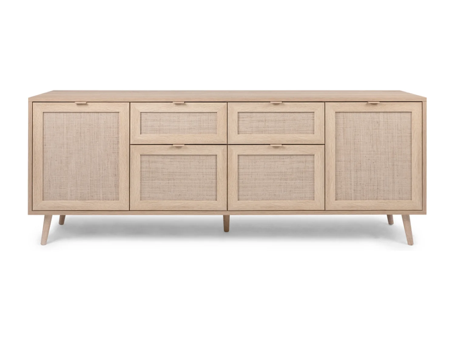 Buffet avec tiroirs et placards effeffet cannage TIVAT